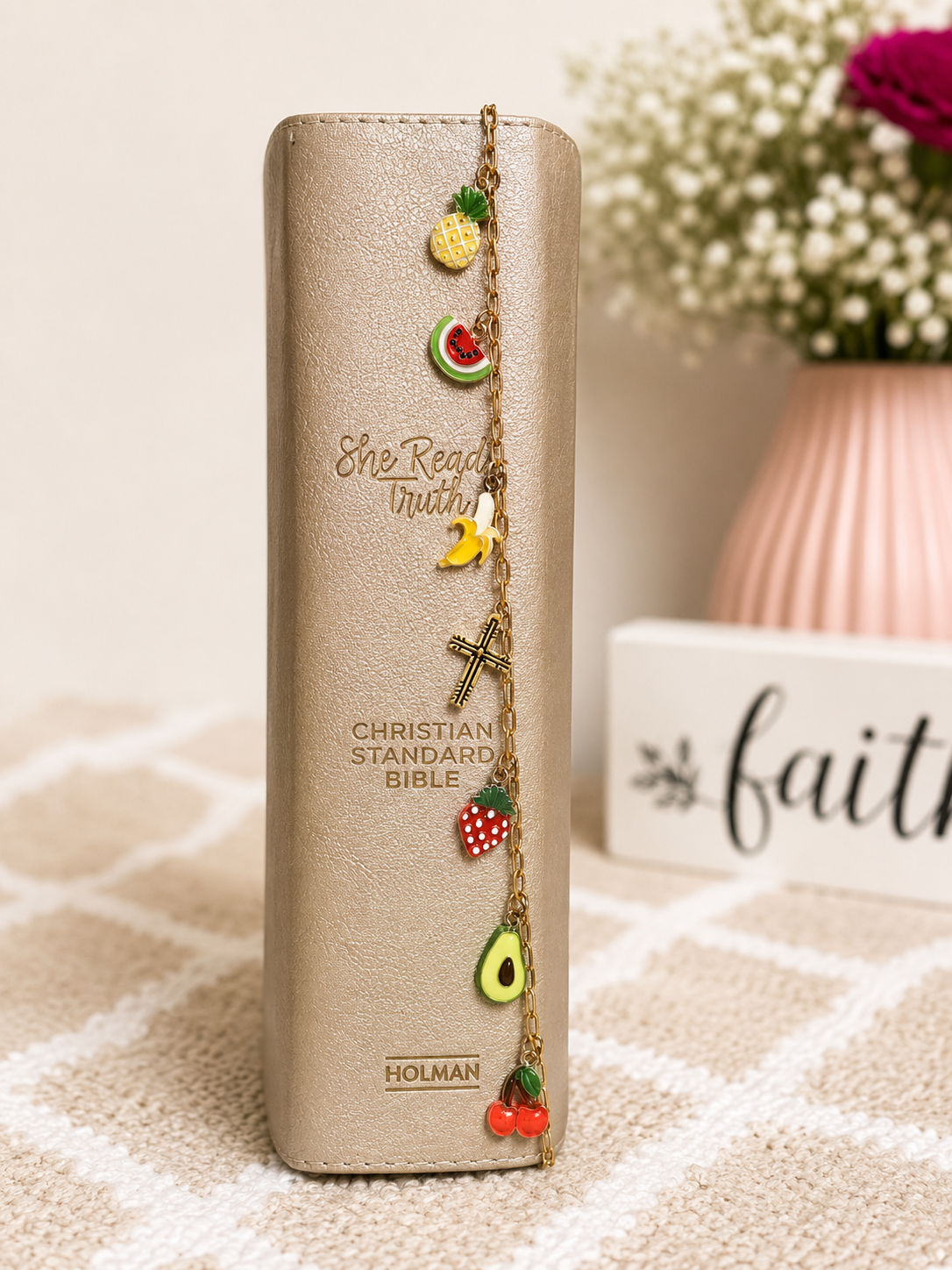 Fruitful Bible Charm Chain
