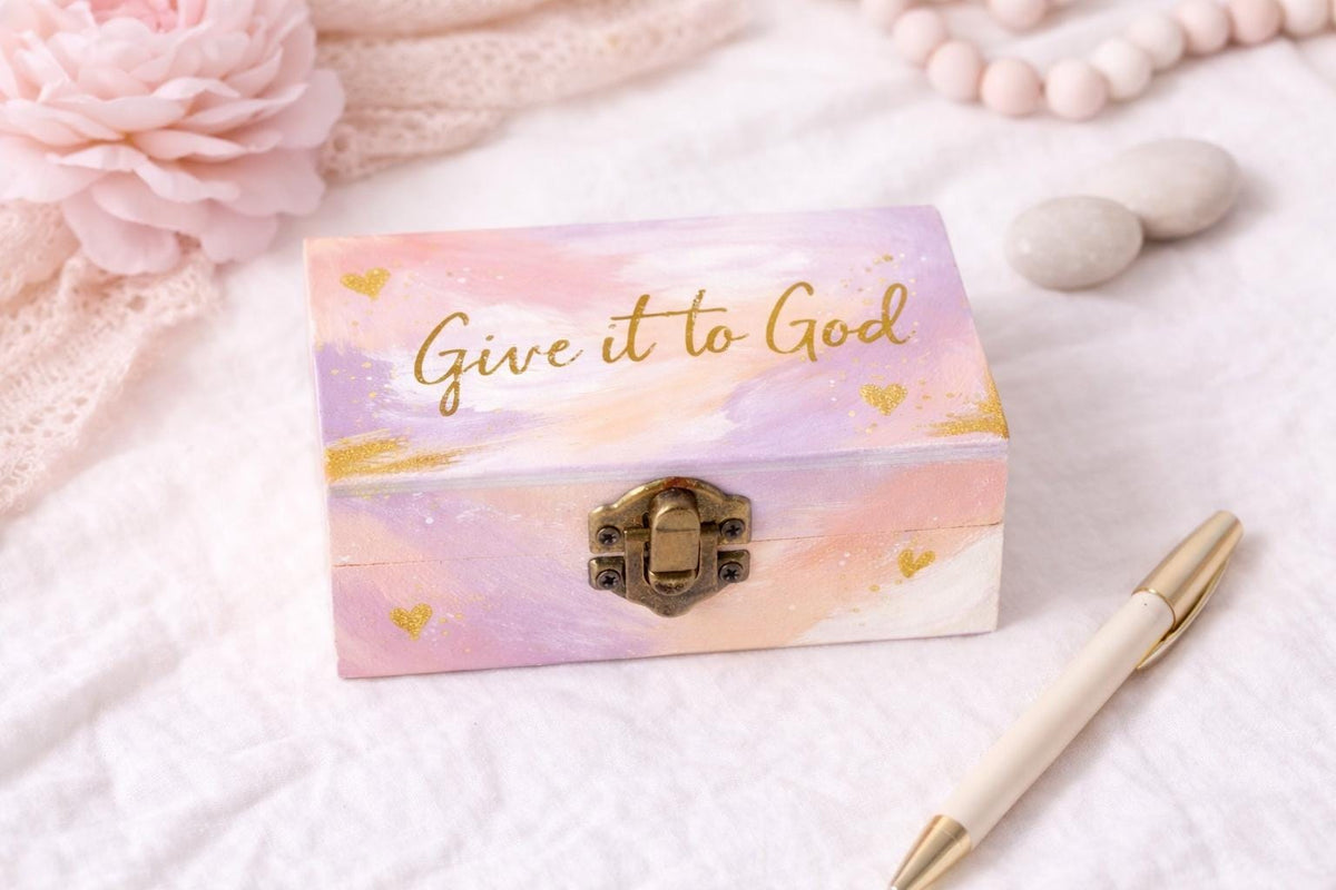 DIY Wooden Prayer Box Kit | Christian Craft Activity, Bible Study, Devotional Time
