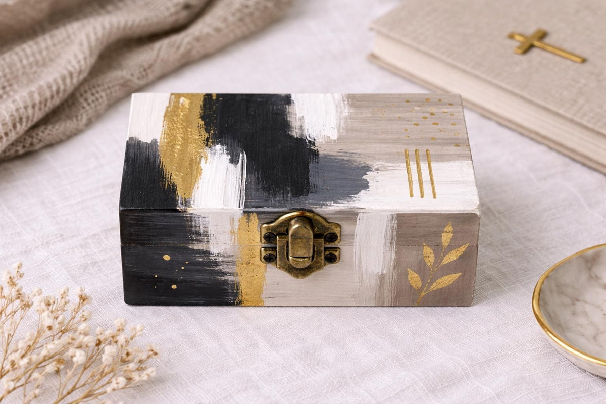 DIY Wooden Prayer Box Kit | Christian Craft Activity, Bible Study, Devotional Time
