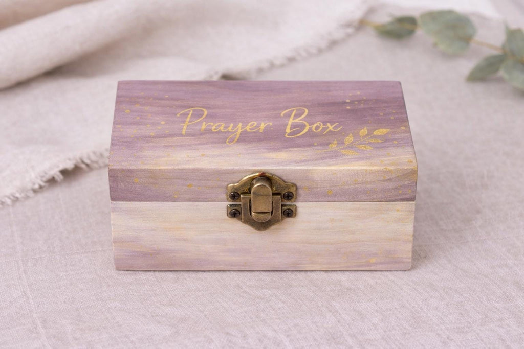 DIY Wooden Prayer Box Kit | Christian Craft Activity, Bible Study, Devotional Time