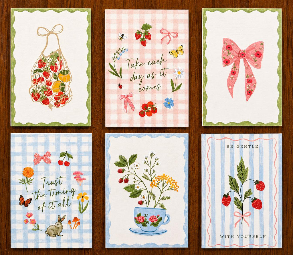Vintage Inspired Journaling Cards | Bible, Junk Journal, Scrapbook Ephemera (Set of 12)