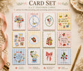 Vintage Inspired Journaling Cards | Bible, Junk Journal, Scrapbook Ephemera (Set of 12)