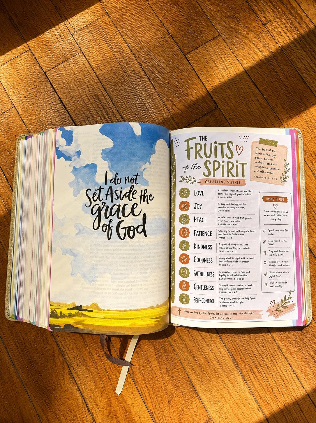 Bible Core Foundations Bible Tip-In Set, Homestead Colorway, Christian Journaling Inserts (6x8)