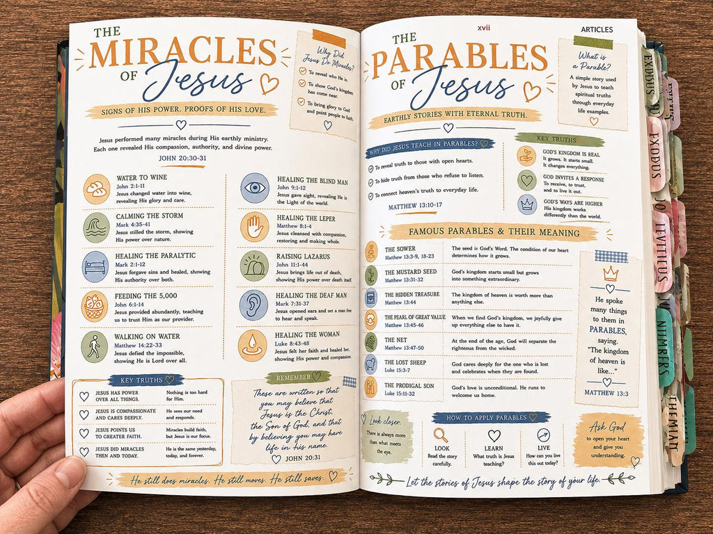 Bible Core Foundations Tip-In Set, Sunny Colorway (6x8)