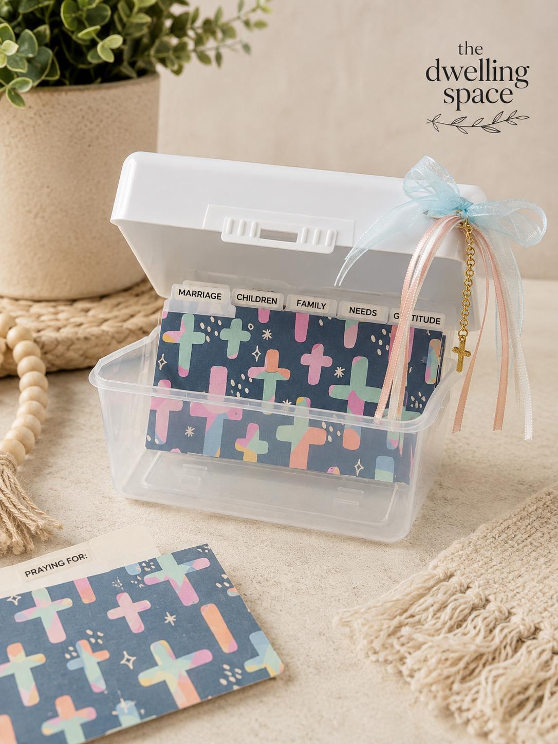 20-Piece Prayer Index Divider Set, Organize Prayers, Faith Tracker, Customizable Tabs