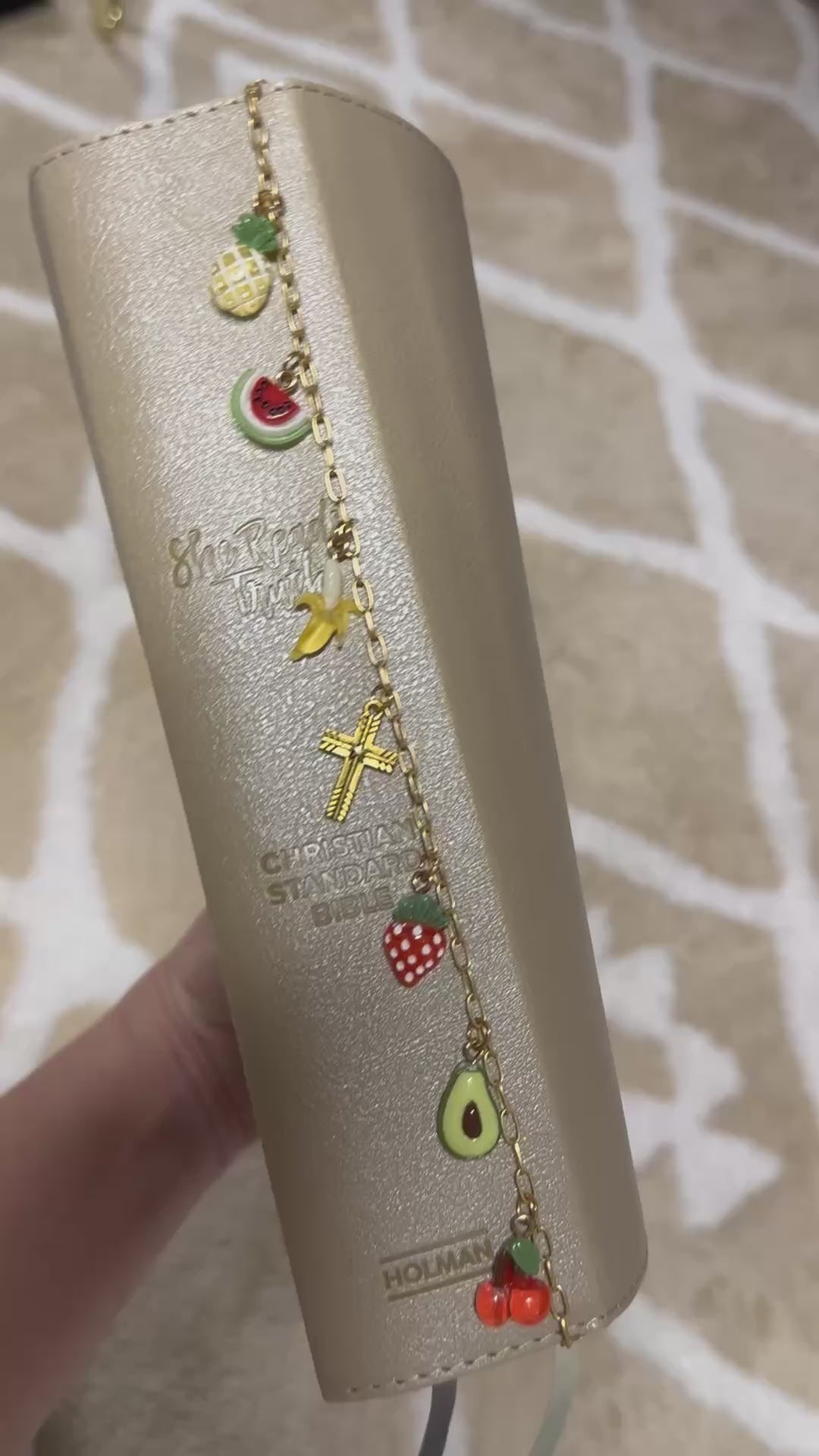 Fruitful Bible Charm Chain